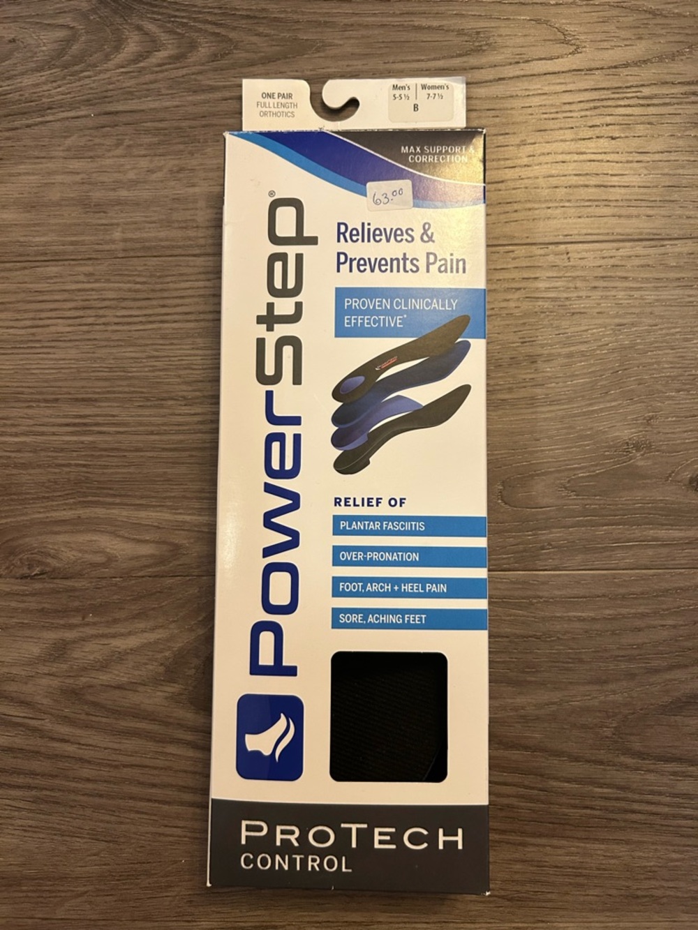 Protect Control Orthotics-Brand New in Box